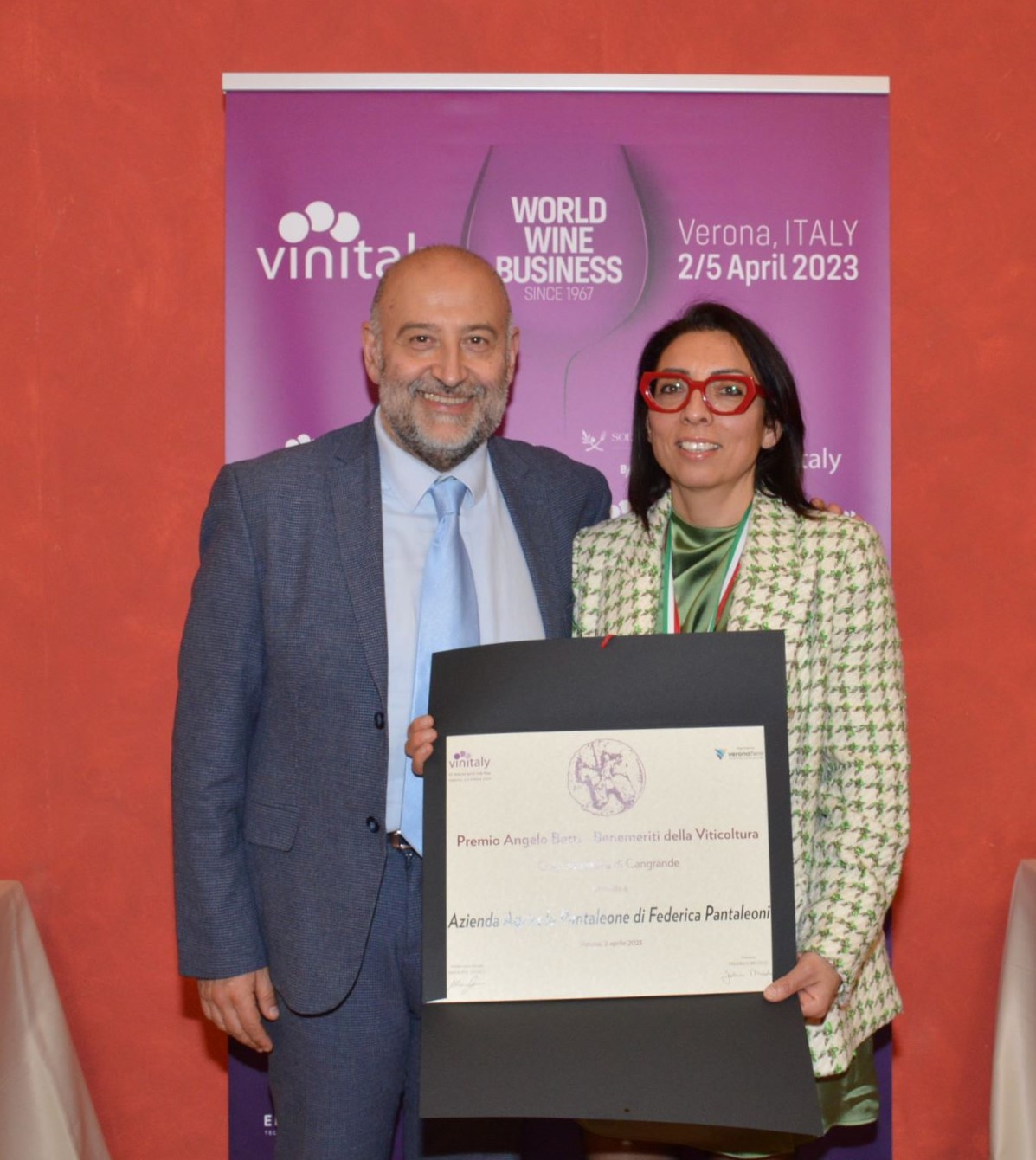 0.Andrea Maria Antonini assessore Agricoltura Regione Marche Francesca Pantaloni azienda agricola Pantaleoni