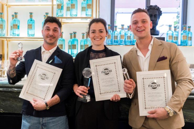 0.Art of Italicus Aperitivo Challenge 2021 22 podio N.Rossi N.Wenko A.Michalcik