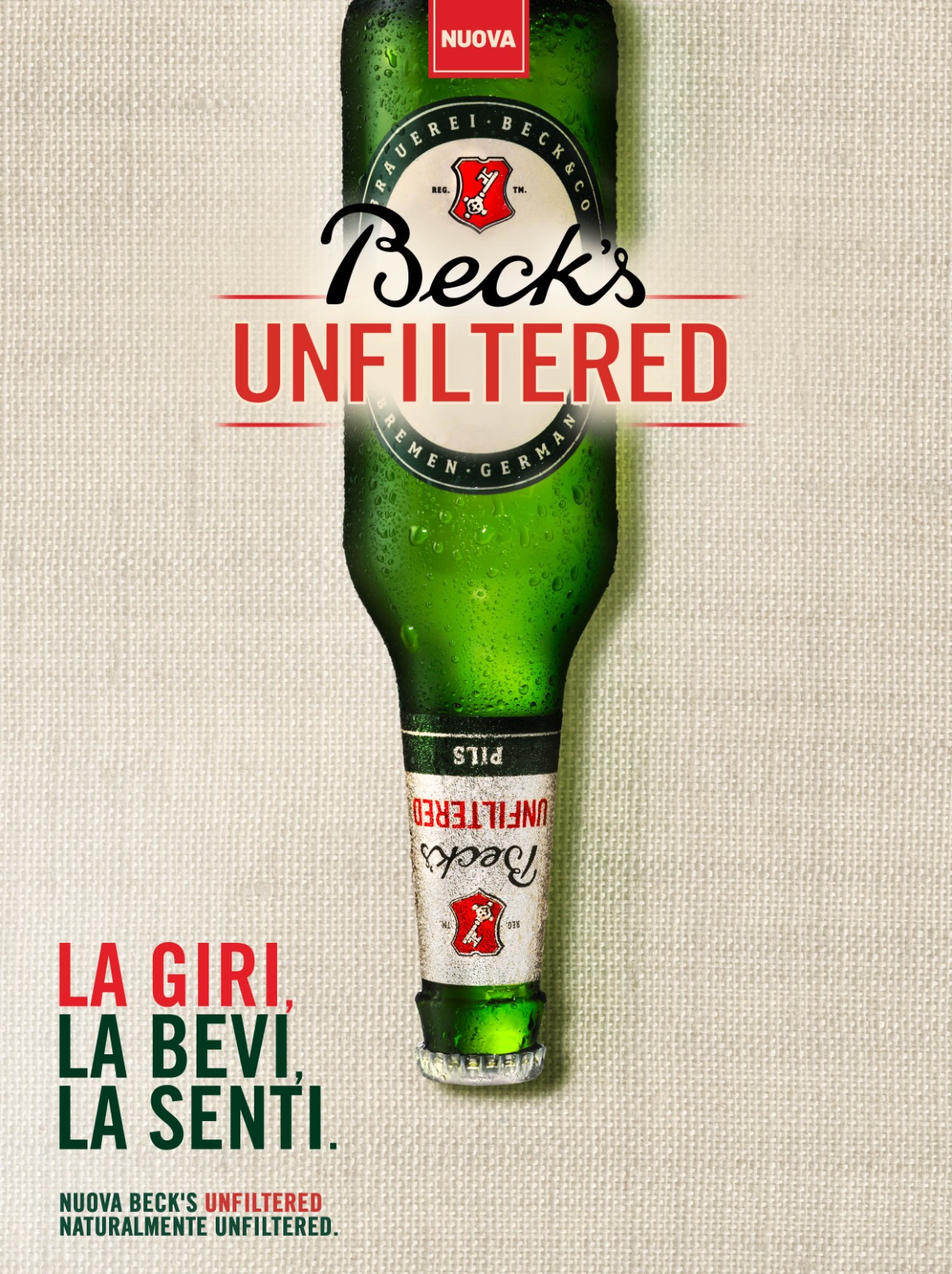 0.Becks Unfiltered claim