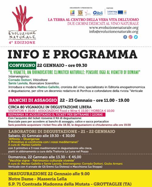 0.Evoluzione NaturaleProgramma