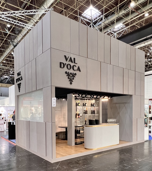 0.nuovo concept stand Val DOca Prowein 2023